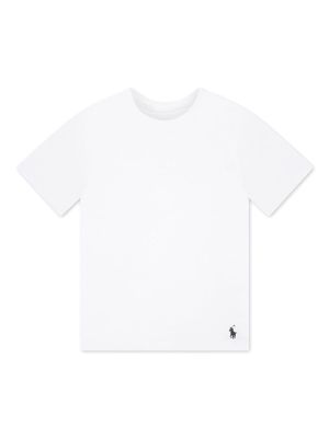 Ralph Lauren Kids Polo Pony crew-neck cotton T-shirt - White