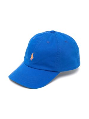 Ralph Lauren Kids Polo Pony-embroidered cap - Blue