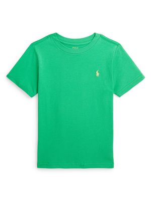 Ralph Lauren Kids Polo Pony-embroidered T-shirt - Green