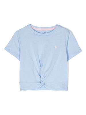 Ralph Lauren Kids Polo Pony-motif T-shirt - Blue