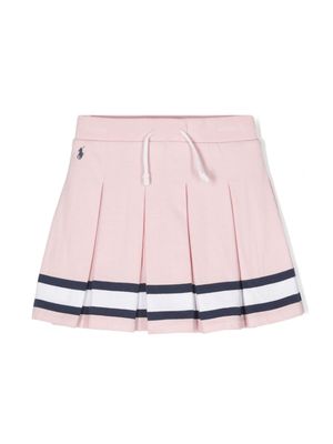 Ralph Lauren Kids Polo Pony pleated mini skirt - Pink