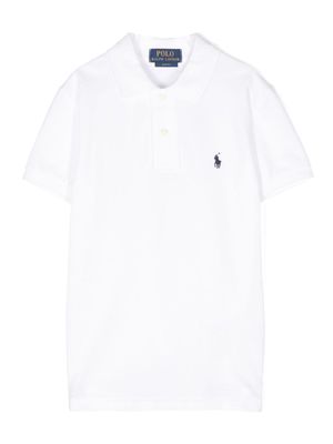 Ralph Lauren Kids Polo-Pony polo shirt - White