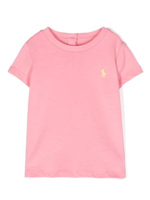 Ralph Lauren Kids Polo-Pony T-shirt - Pink