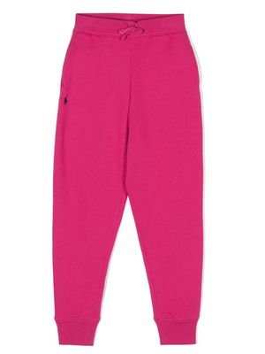 Ralph Lauren Kids Polo Pony track pants - Pink
