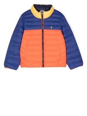 Ralph Lauren Kids reversible padded jacket - Blue