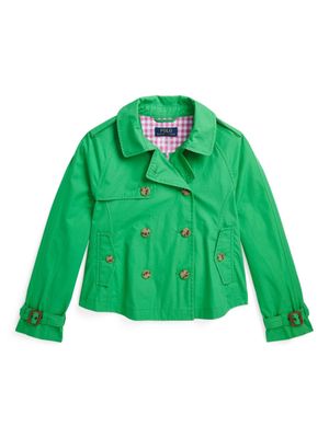 Ralph Lauren Kids short trench coat - Green