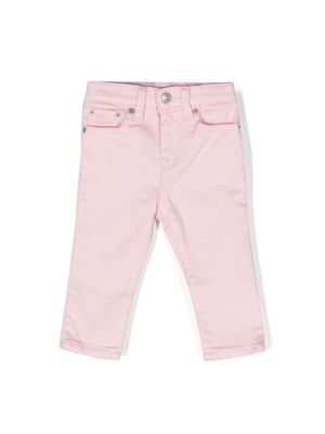 Ralph Lauren Kids stretch-cotton jeans - Pink