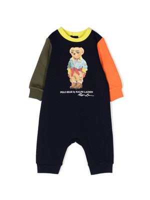 Ralph Lauren Kids teddy bear-motif pyjamas - Blue
