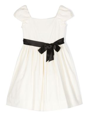 Ralph Lauren Kids Tilly bow-detail skirt - White