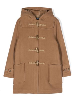 Ralph Lauren Kids toggle wool-blend coat - Brown