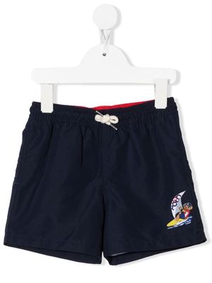 Ralph Lauren Kids Traveller swim shorts - Blue