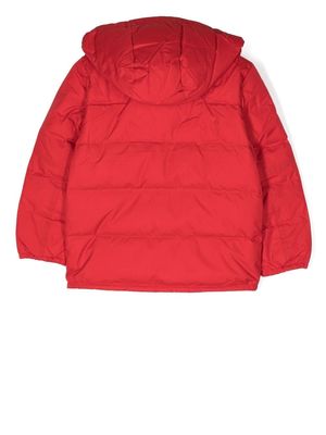 Ralph Lauren Kids water-repellent recycled down jacket - Red