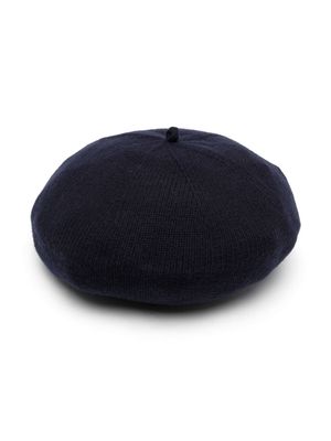 Ralph Lauren Kids woollen knit beret - Blue