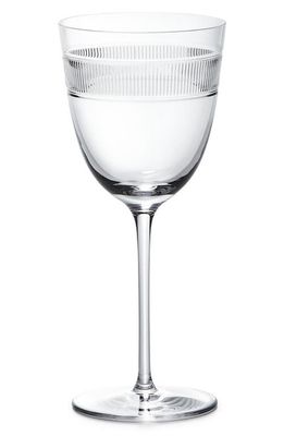 Ralph Lauren Langley Crystal Red Wine Glass in Clear