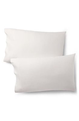 Ralph Lauren Lovan Set of 2 Organic Cotton Jacquard Pillowcases in True Platinum