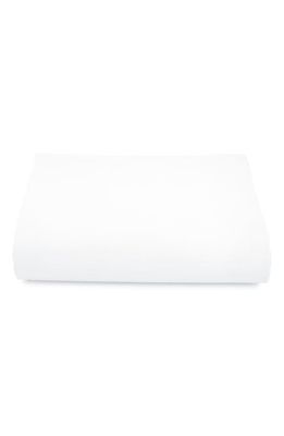 Ralph Lauren Organic Cotton Percale Flat Sheet in Tuxedo White