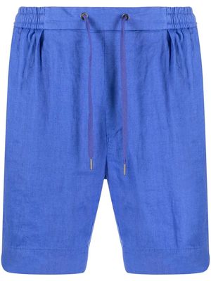 Ralph Lauren Purple Label Dorset drawstring-waist shorts - Blue