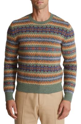 Ralph Lauren Purple Label Fair Isle Wool & Cashmere Sweater in Loveitt Fairisle
