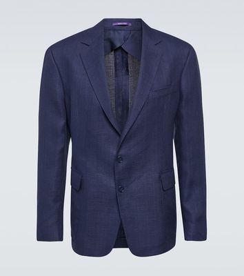 Ralph Lauren Purple Label Linen, silk, and cotton blazer