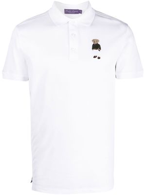 Ralph Lauren Purple Label Polo Bear motif polo shirt - White