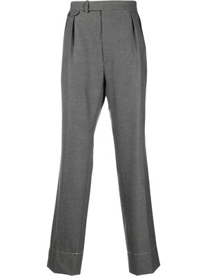 Ralph Lauren Purple Label straight-leg wool trousers - Grey