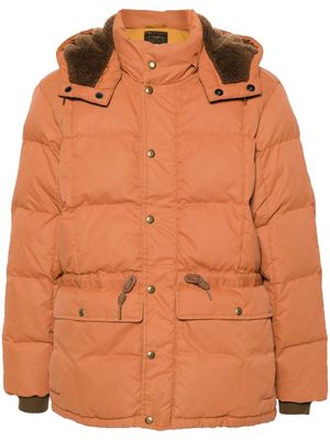 Ralph Lauren RRL Barrett drawstring-waist padded jacket - Orange