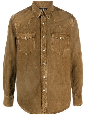 Ralph Lauren RRL Buffalo West corduroy shirt - Brown