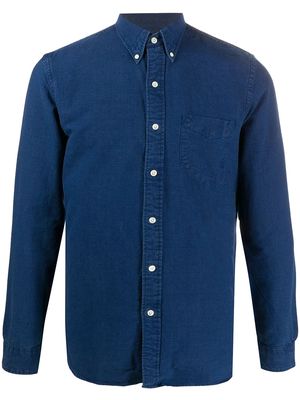 Ralph Lauren RRL button-down cotton shirt - Blue