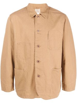 Ralph Lauren RRL button-up shirt jacket - Brown
