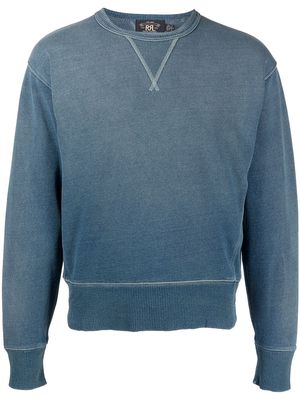 Ralph Lauren RRL french terry sweatshirt - Blue