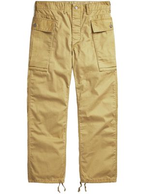 Ralph Lauren RRL herringbone twill cargo trousers - Neutrals