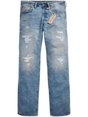 Ralph Lauren RRL high-waist slim-cut jeans - Blue