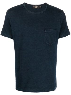 Ralph Lauren RRL patch-pocket short-sleeve T-shirt - Blue