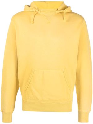 Ralph Lauren RRL plain drawstring hoodie - Yellow
