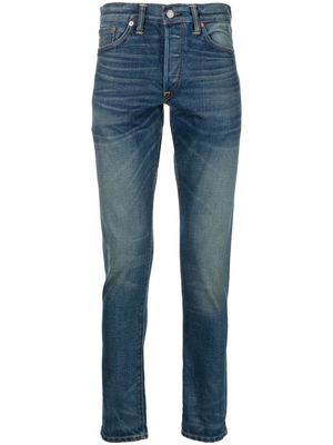 Ralph Lauren RRL slim-cut five-pocket jeans - Blue