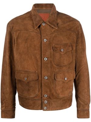 Ralph Lauren RRL suede shirt jacket - Brown