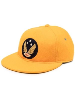 Ralph Lauren RRL wool-blend ball cap - Yellow