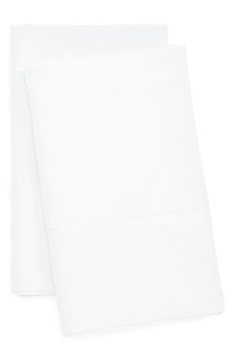 Ralph Lauren Set of 2 Organic Cotton Percale Pillowcases in Tuxedo White