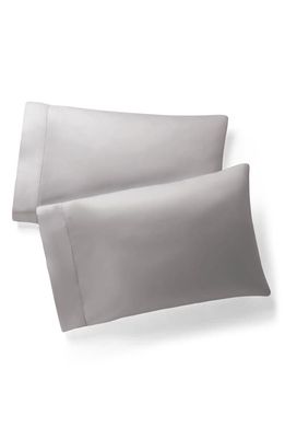 Ralph Lauren Set of 2 Organic Cotton Sateen Pillowcases in True Platinum