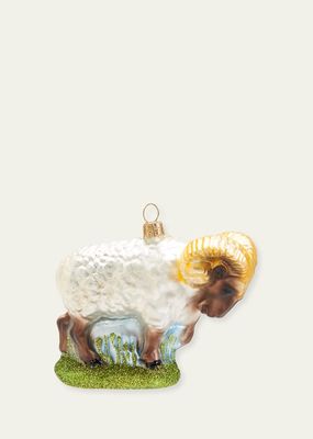 Ram Sheep Christmas Ornament