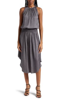 Ramy Brook Audrey A-Line Dress in Slate Grey