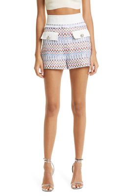 Ramy Brook Bentley Metallic Tweed Shorts in Multi Metallic Tweed