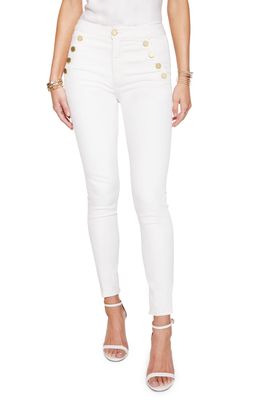 Ramy Brook Helena Skinny Sailor Jeans in White
