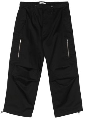 Random Identities Berlin drop-crotch trousers - Black