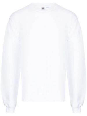 Random Identities graphic-print long-sleeve T-shirt - White