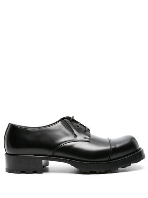 Random Identities leather Derby shoes - Black