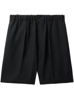 Random Identities pressed-crease shorts - Black