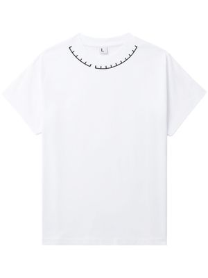 Random Identities printed short-sleeve T-shirt - White