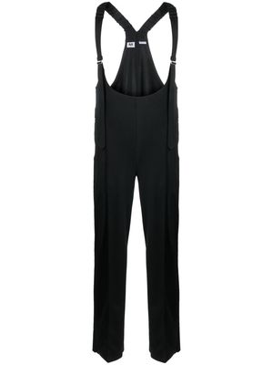 Random Identities scoop-neck sleeveless jumpsuit - Black