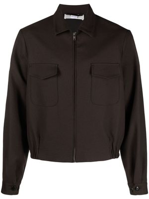 Random Identities Simmo Vintage zip-up blouson jacket - Brown